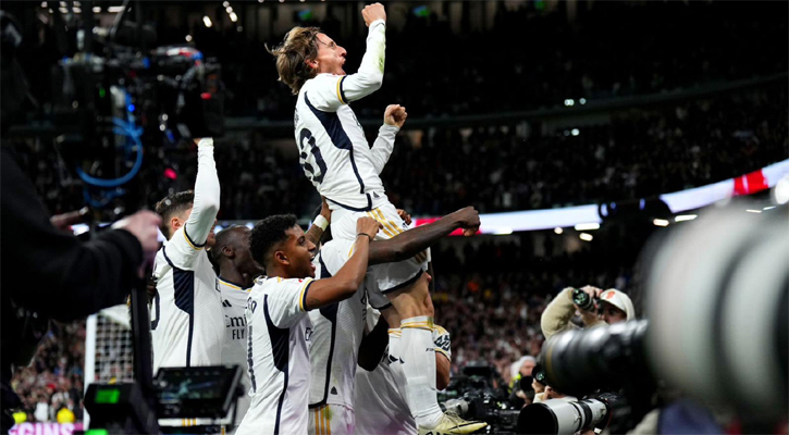 Modric scores sublime late winner for Real Madrid