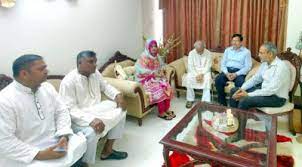 Rizvi at Nirav's residence, former president of Juba Dal