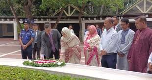 NSI Director General's Tribute at Bangabandhu's Tomb