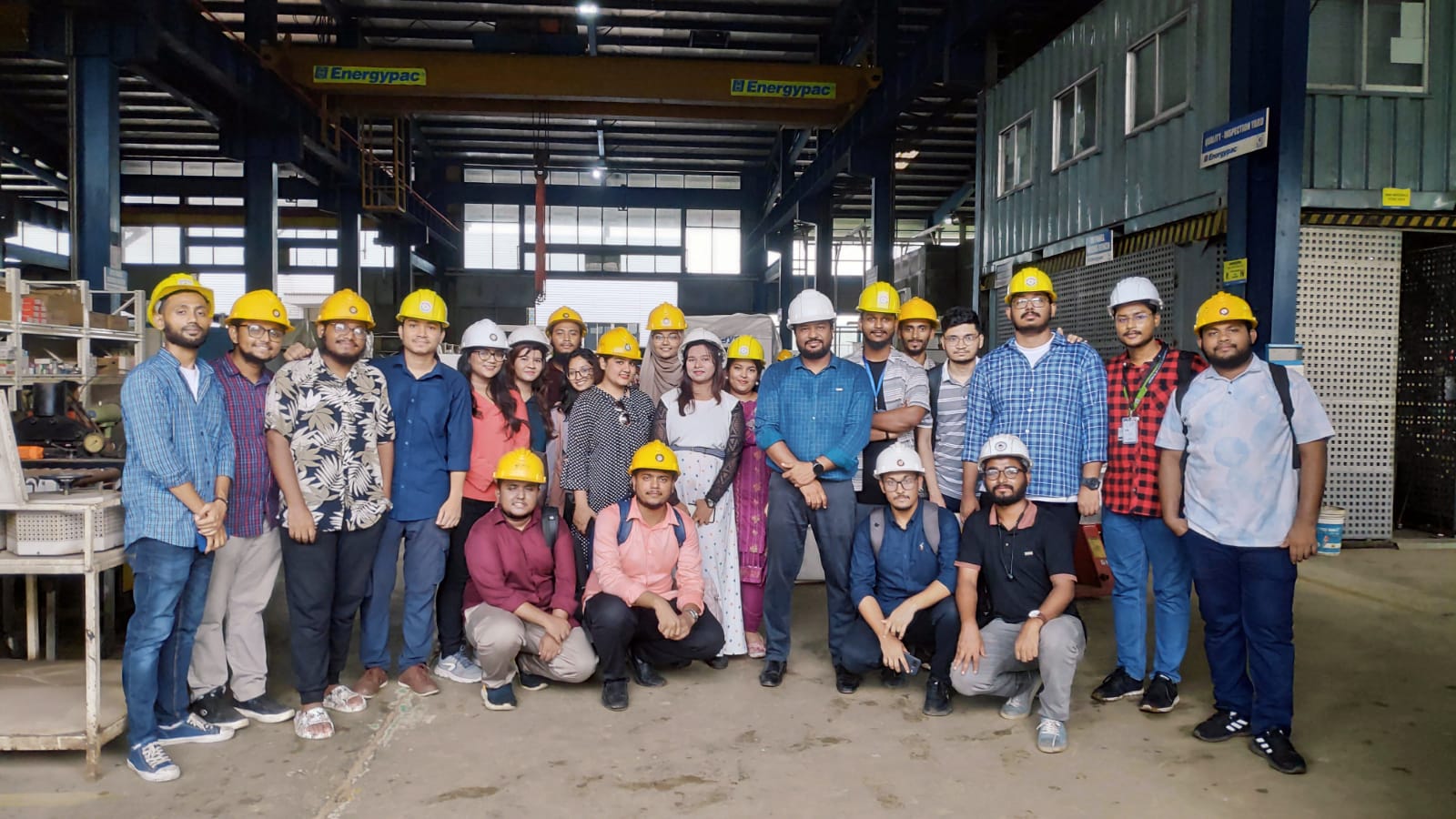 AUST students pay visit to Energypac Industrial Park