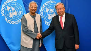 UN chief expresses full solidarity with Yunus