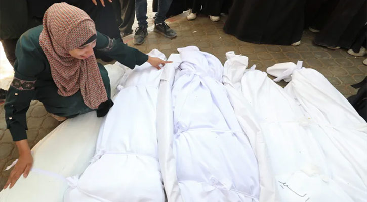 Israeli strikes in Gaza kill 75, including 16 of a family
