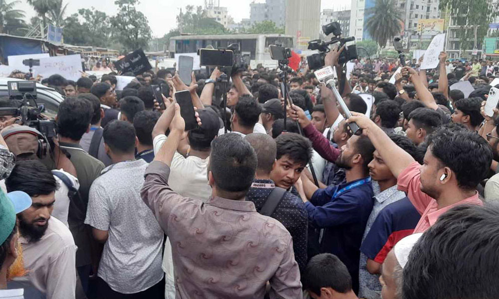 Milestone jet crash: Students take to streets with 6-point demand